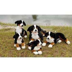  Bernese (lying) 16in Animal Puppet Toys & Games