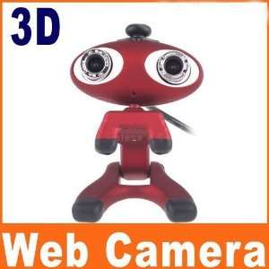  pc usb 2.0 3d webcam skype msn video chat web camera Electronics