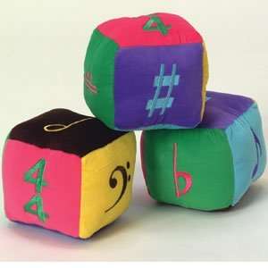  Music Symbols Cubes   Music Game Toys & Games