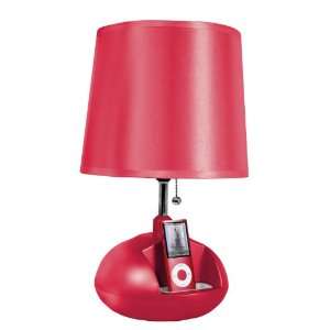  Checkolite iHL 64 Red iHome iPod Speaker 60 Watt Desk Lamp 