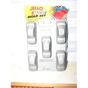  Jello Nascar Race Car Mold Set