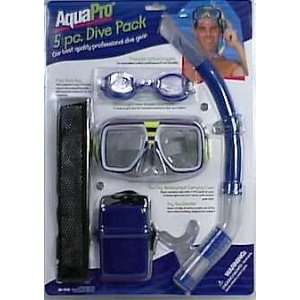   each Aqua Leisure 5 Piece Sport Dive Set (EK 1523)