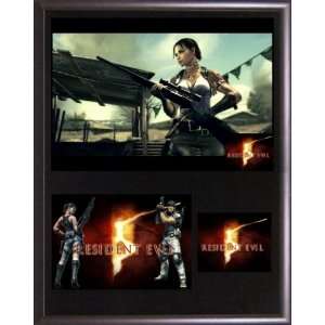  Resident Evil 5 Collectible Plaque Series w/ Card #4 