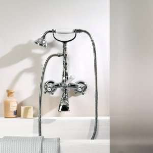  Belinda Lux Model Bath Shower Faucet Kit Finish Old 