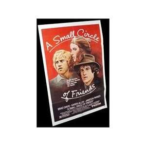  A Small Circle of Friends Folded Movie Poster 1980 
