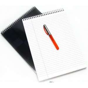  Clairefontaine Top Wirebound Notepad. Ruled w/ Margin. 80 