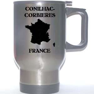  France   CONILHAC CORBIERES Stainless Steel Mug 