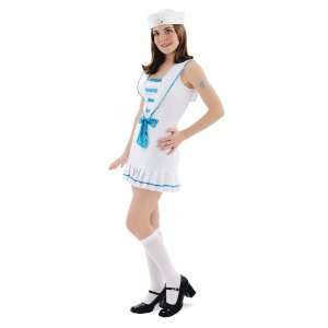  Lets Party By DreamGirl Sailor Cutie Teen Costume / White 