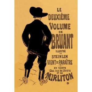  Deuxieme Volume de Bruant 44X66 Canvas