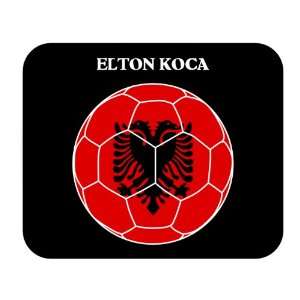  Elton Koca (Albania) Soccer Mousepad 