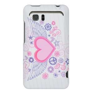  AT&T HTC Vivid Protector Case   Flying Heart Cell Phones 