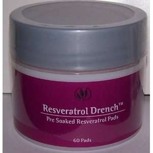   SKIN CARE RESVERATROL DRENCH PRE SOAKED PADS 60 PADS 