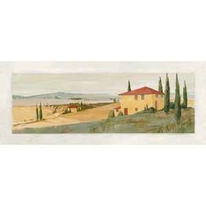  Villa di Volterra Finest LAMINATED Print Avery Tillmon 