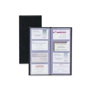  Sparco Products  Vinyl Covered Business Card File, 96 