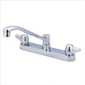 Central Brass 0122 A Kitchen Faucet 8 Inch Centers / 8 Inch D Spout 