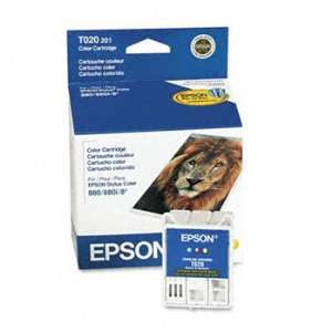  EPSON T020201 (T020311) Ink Cartridge, Tri Color (Cyan 