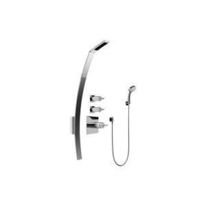  Graff GF2.030A C9S SN T Luna Thermostatic Shower Set with 