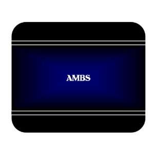  Personalized Name Gift   AMBS Mouse Pad 