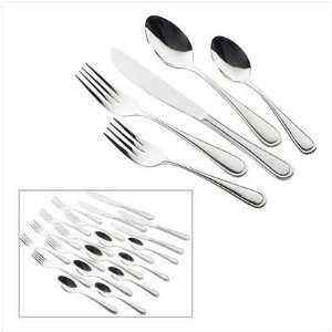  20 Pc Table Setting Simply Serenity Flatware Everything 