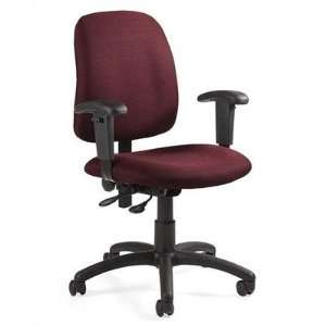 Goal Low Back Pneumatic Operator Chair Fabric Imagerie 