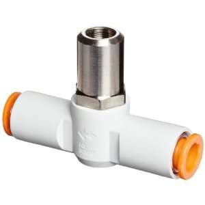 SMC AS2051F 07D Air Flow Control Valve with One Touch Fitting, PBT 