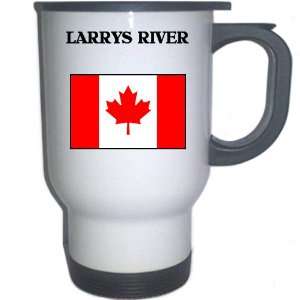  Canada   LARRYS RIVER White Stainless Steel Mug 