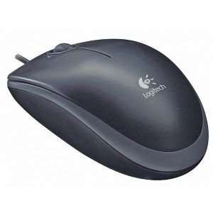  New M110 Black Optical Corded Mouse with USB and PS/2 