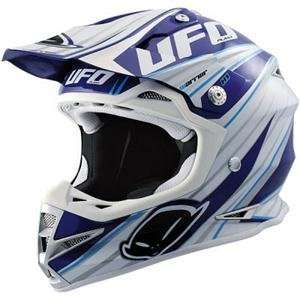  UFO Warrior H1 Helmet   Medium/Blue/White Automotive