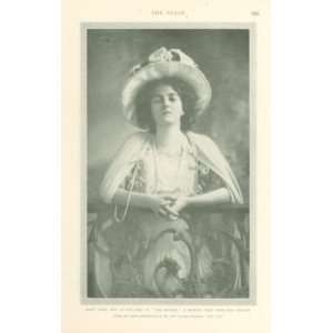  1908 Print Actress Elsie Janis 
