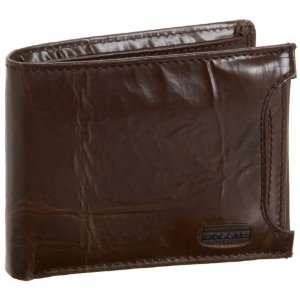  Fossil Mens Two in one Flyby Leather Wallet ML4262200 