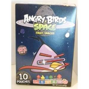 Angry Birds Space Fruit Snacks   Purple Box   1 9oz   10 Pouches
