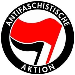  Antifa Round Sticker Arts, Crafts & Sewing