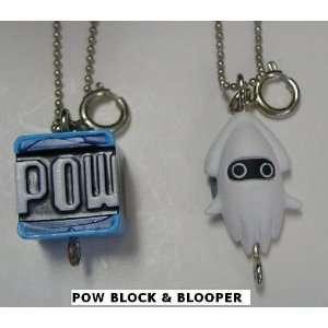   Figure Keychain with Zipper Pull Blooper & POW Blick SET Toys & Games