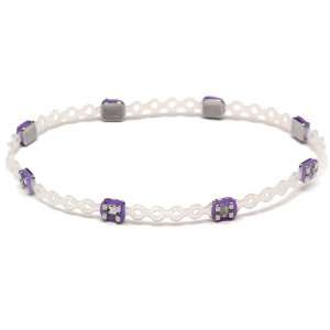  Braced Lets, Clear & Purple