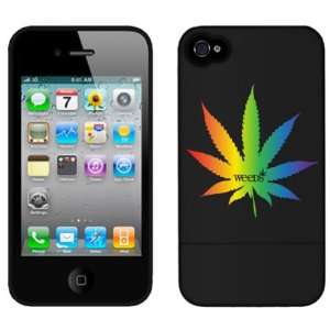  Weeds Spectrum iPhone 4 Case Cell Phones & Accessories