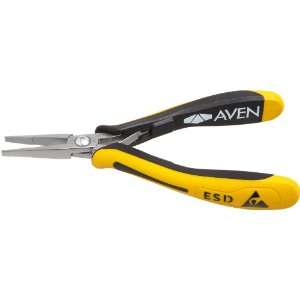  Aven 10847 Accu Cut Flat Nose Pliers, 4 1/2 Smooth 