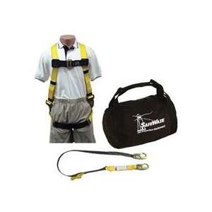  Fall Protection Kits Inc. 10910 Harness, 209512 Lanyard 