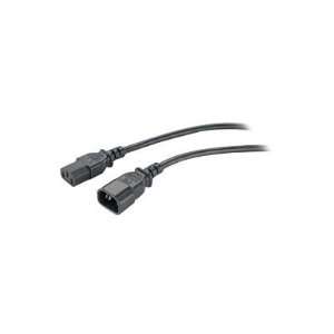  1FT Power Ext Cord C 13/C 14 10A/125V Electronics