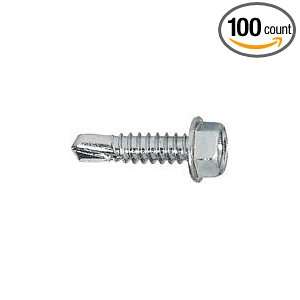 10X5/8 Hex Head Drill Screw (100 count)  Industrial 