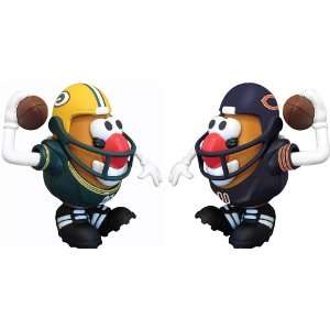  NFL Sports Spud Mr Potato Head Set of 2 Chicago Bears vs 