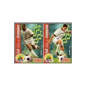  2001 Vons USA/MLS Promotional Soccer Cards Set Sports 