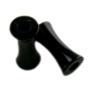   Ear Plugs   Black Mini Acrylic Ear Gauges (1/2 Gauge) Toys & Games
