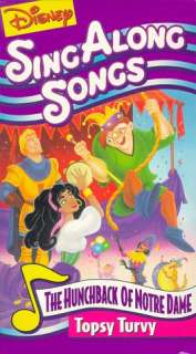 Disney Sing Along Songs Hunchback / Topsy Turvy [VHS]