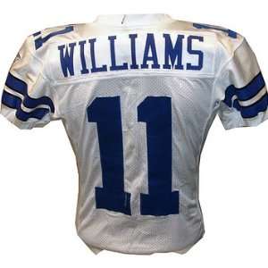  Roy Williams #11 Cowboys at Giants 12 06 2009 Game Used 