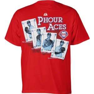   Philadelphia Phillies Majestic Phour Aces T Shirt