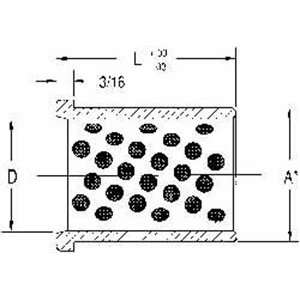   Danly 2 X 2.5005 X 2.875 Danselflube Shoulder Bush