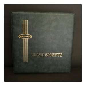    Supersafe Deluxe Mint Sheet Album MA1 Black 