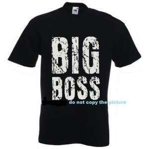 Funny Adult T shirt Big Boss Shirt T Shirt XL Black