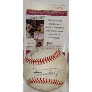  Willie Mays Autographed Baseball   Monte Irvine Gaylord 