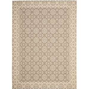  Safavieh CY6550 22 8 Courtyard Collection Brown and Cream 